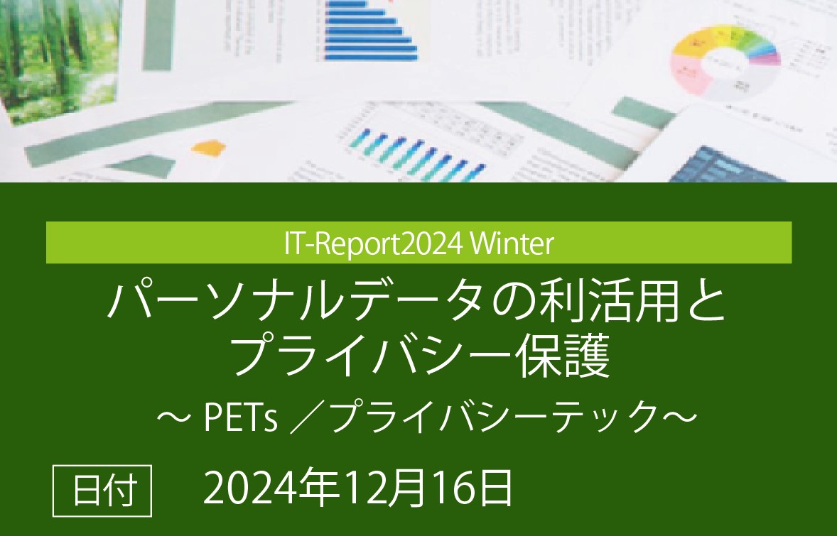 IT-Report2024 Winter レポート「AIのビジネス利用とマネジメントシステムの活用」（郡司　哲也）の画像