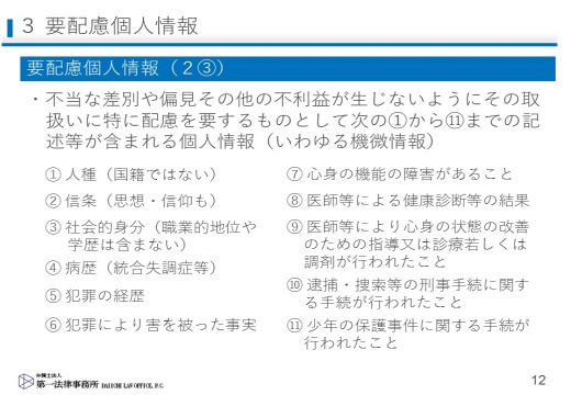 図3.要配慮個人情報