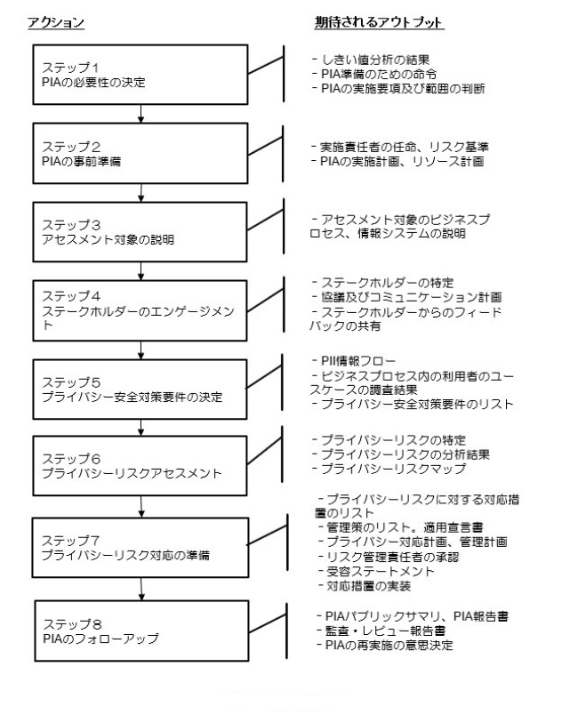 図表 2　PIA実施のステップ